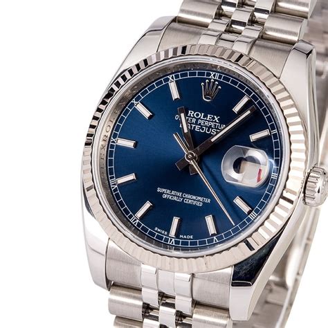 116234 rolex blaus
